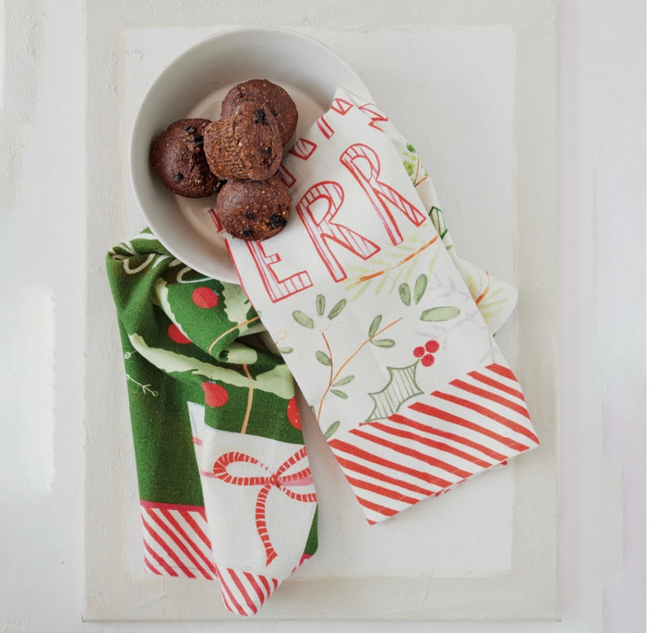 Cotton Printed Tea Towel