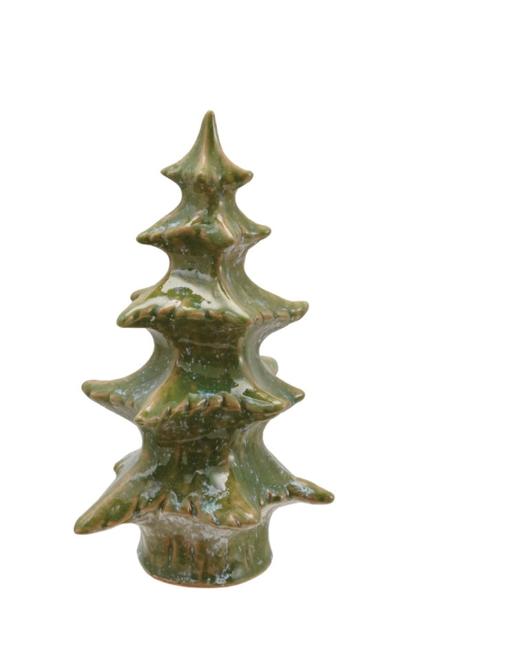 Ceramic Tree, Green