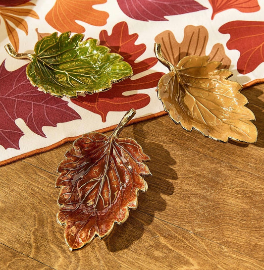 Autumn Allure Leaf Tray