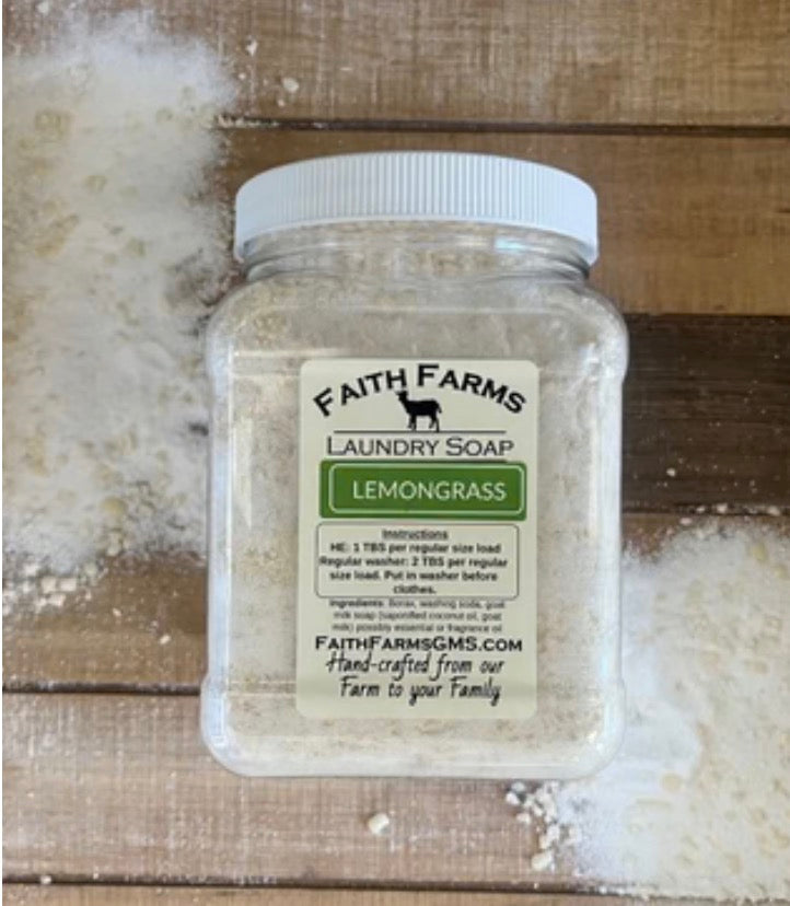 Faith Farms Laundry Soap Tub