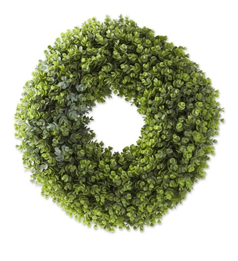 24 Inch Real Touch Eucalyptus Wreath