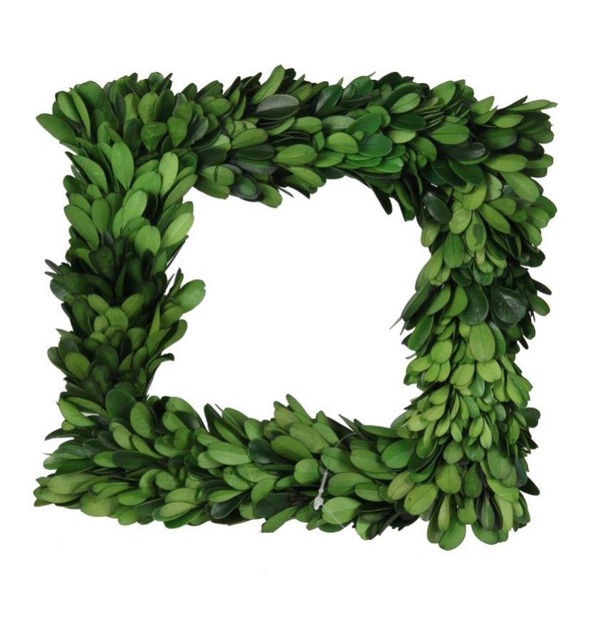 Preserved Boxwood Wreath