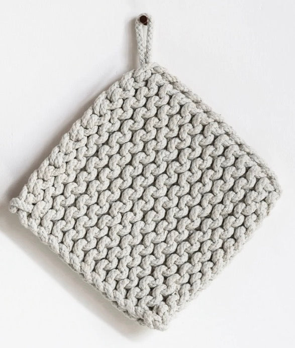 Cotton Crocheted Pot Holder