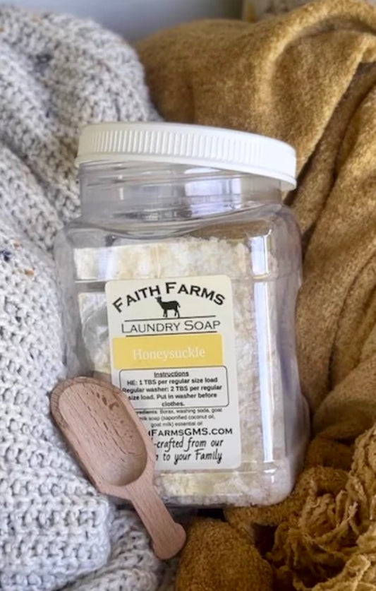 Faith Farms Laundry Soap Tub