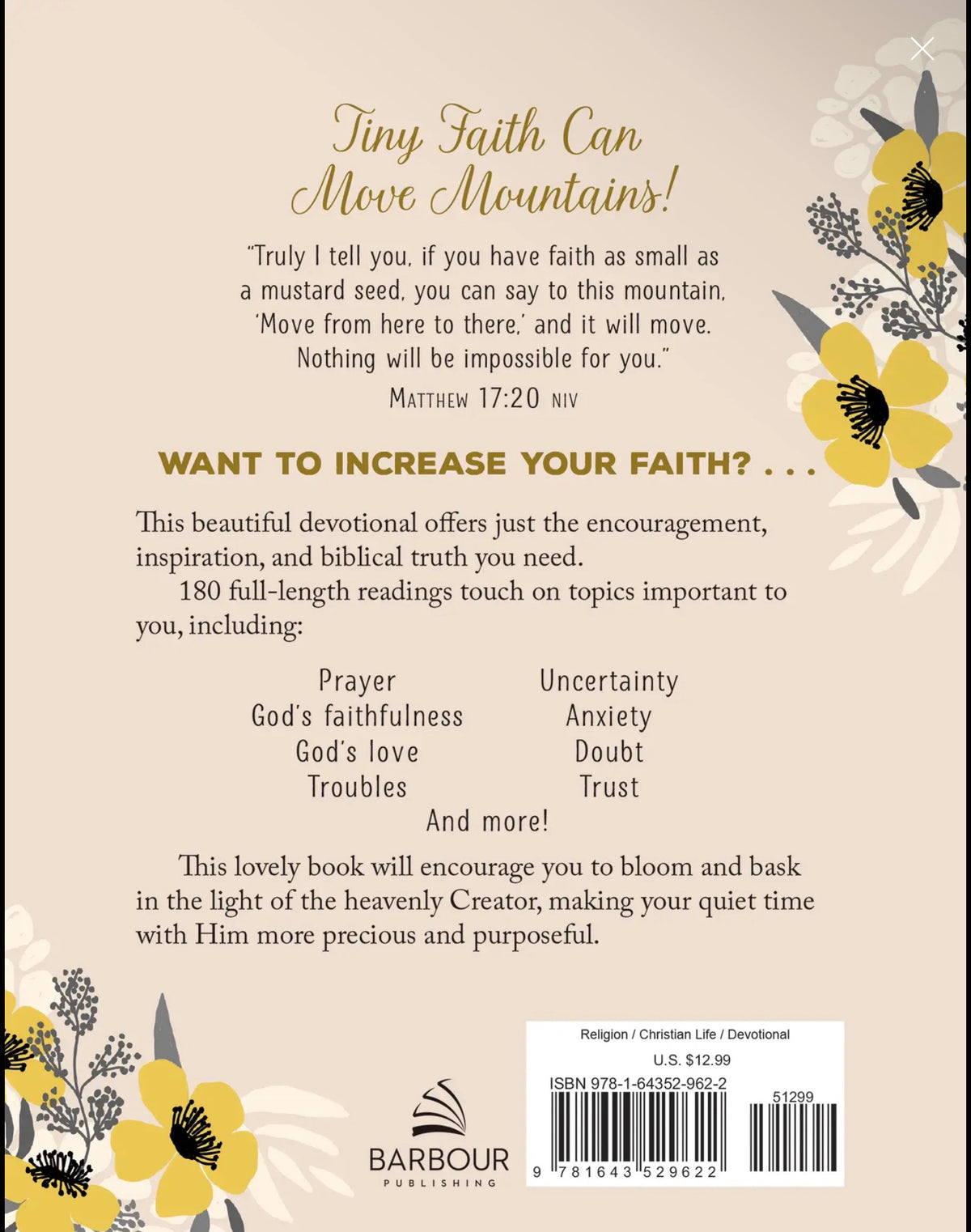 A Mustard Seed of Faith Devotional