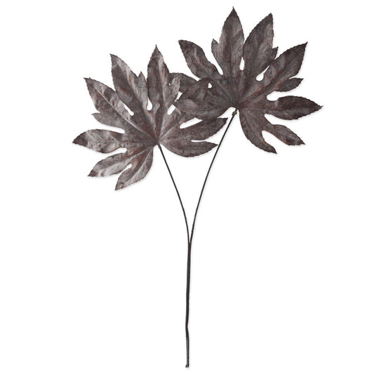 38” Castor Leaf Spray