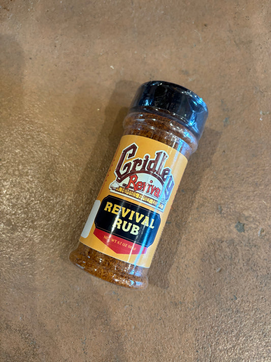 Gridley Revival BBQ Rub 8 oz