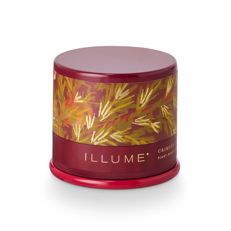 Crimson Woods Small Tin Candle