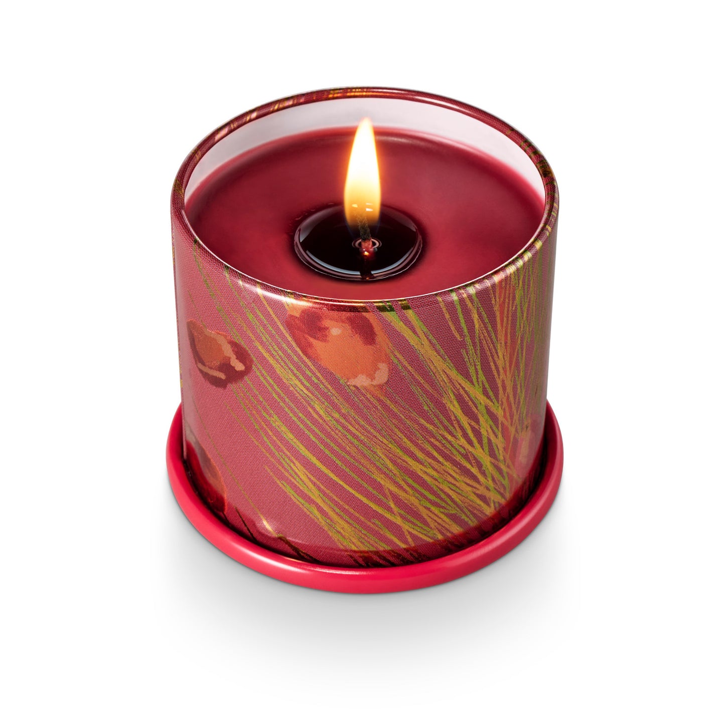 Crimson Woods Small Tin Candle