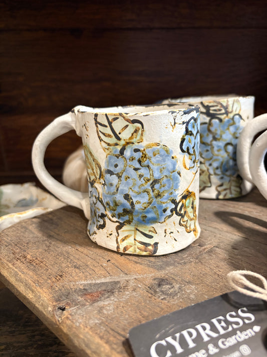 Blue Hydrangea Coffee Mugs