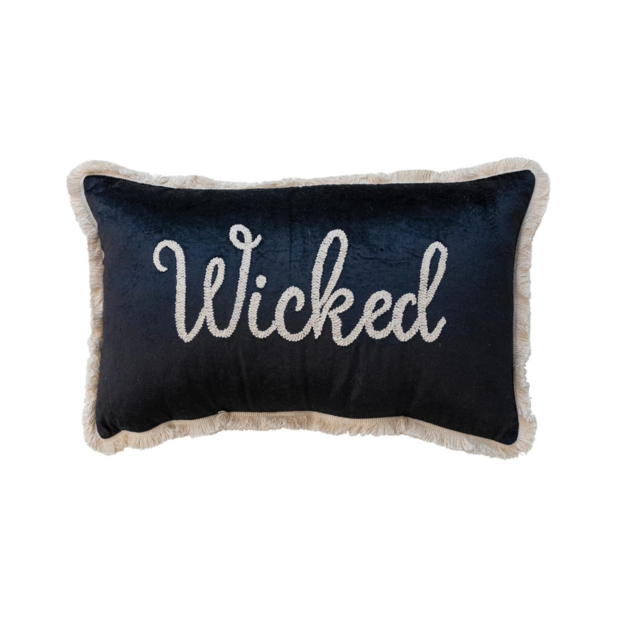 Wicked Velvet Lumbar Pillow