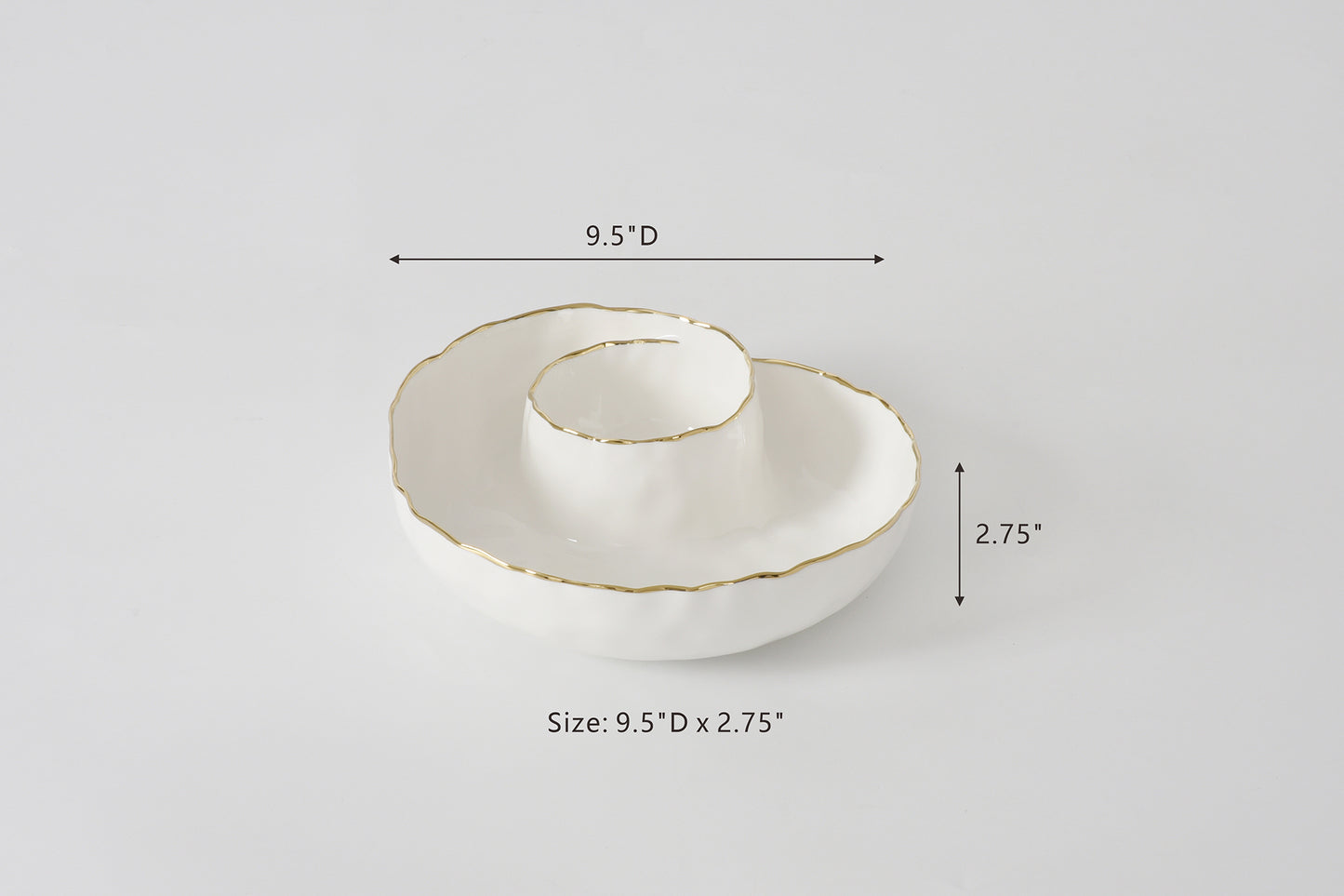 Round Chip & Dip