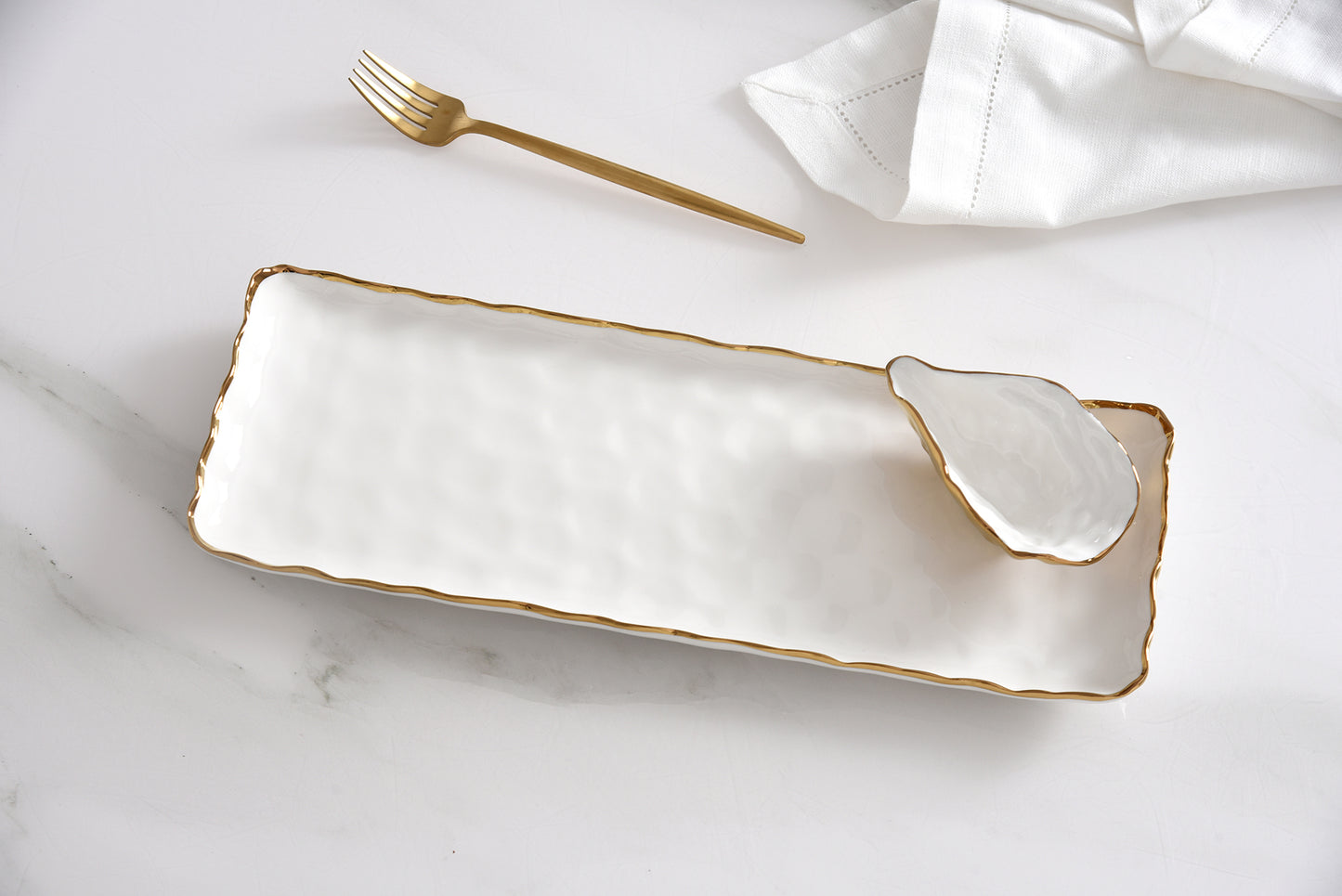 Sushi Tray with Mini Oyster Bowl