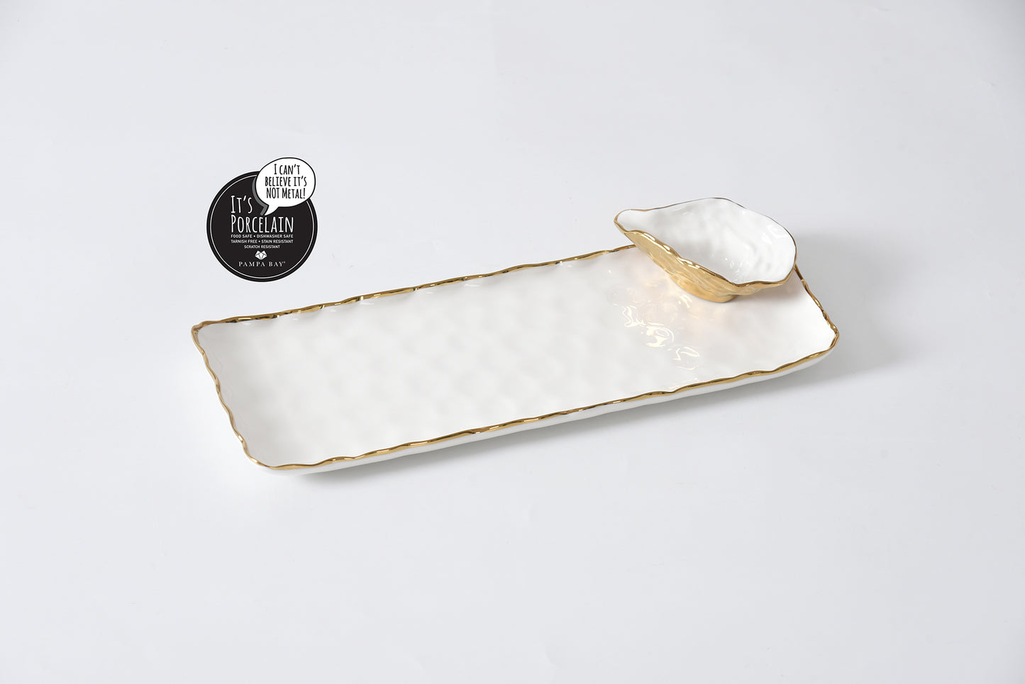 Sushi Tray with Mini Oyster Bowl