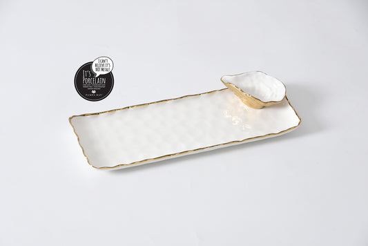 Sushi Tray with Mini Oyster Bowl