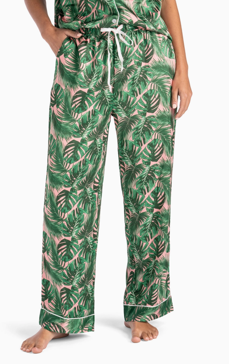 Hello Mello Beauty Sleep Satin Pajama Pant