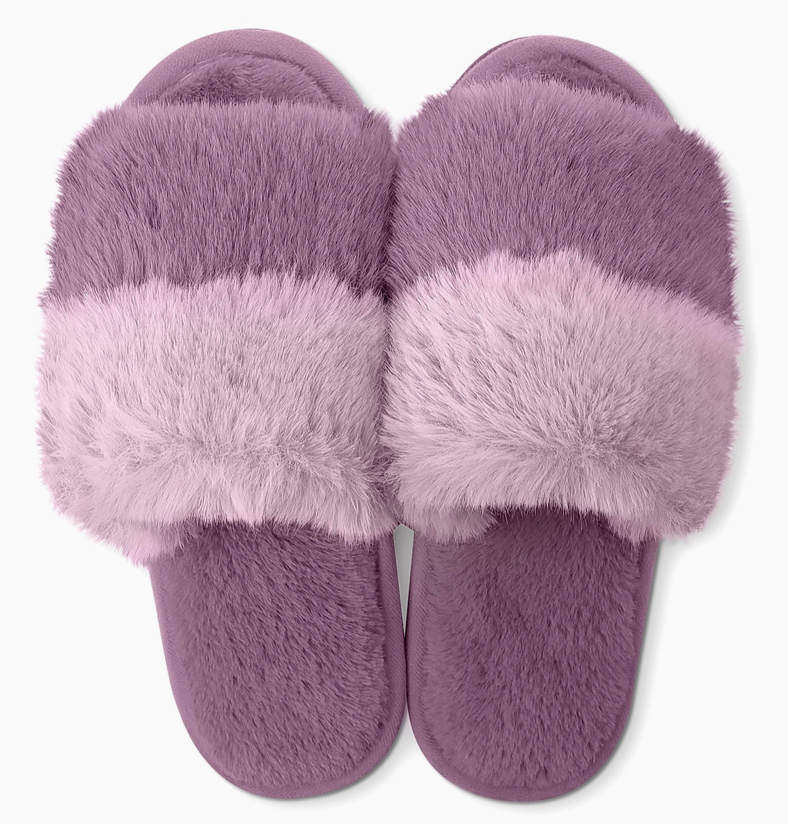 Hello Mello Cotton Candy Puff Slipper