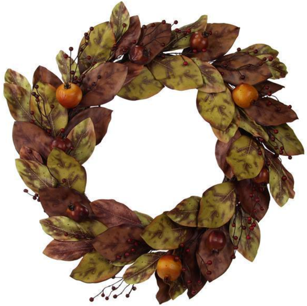 26" Fall Pomegranate/Berry Wreath