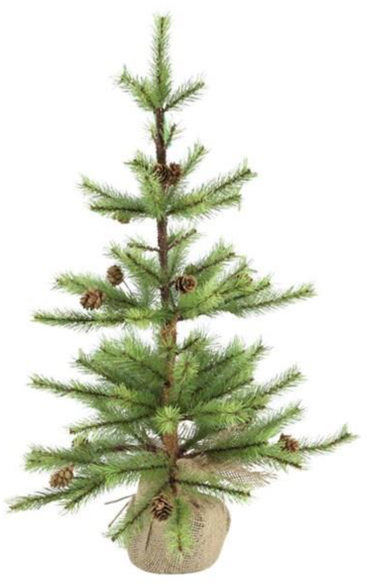 24" Pinecone Christmas Tree