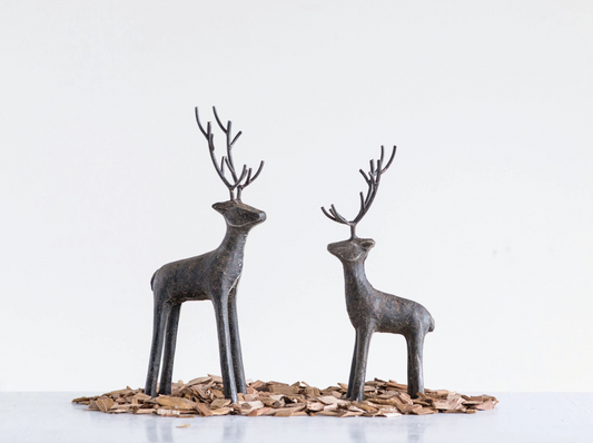 Cast Iron Standing Deer