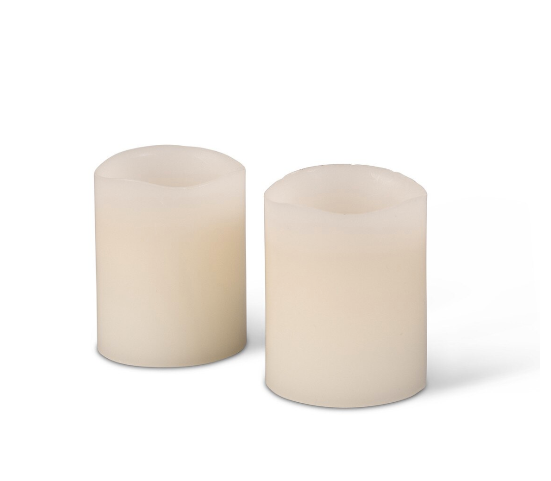 Flickering Wax Glow Wick Votice Candle Set