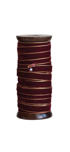 10 Yrd Velvet Muted Colored Ribbon