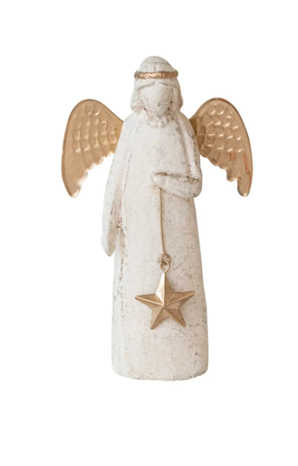 Hand-Painted Paper Mache Angel