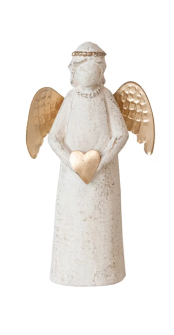 Hand-Painted Paper Mache Angel