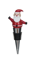 Hand Painted Christmas Wine Stopper