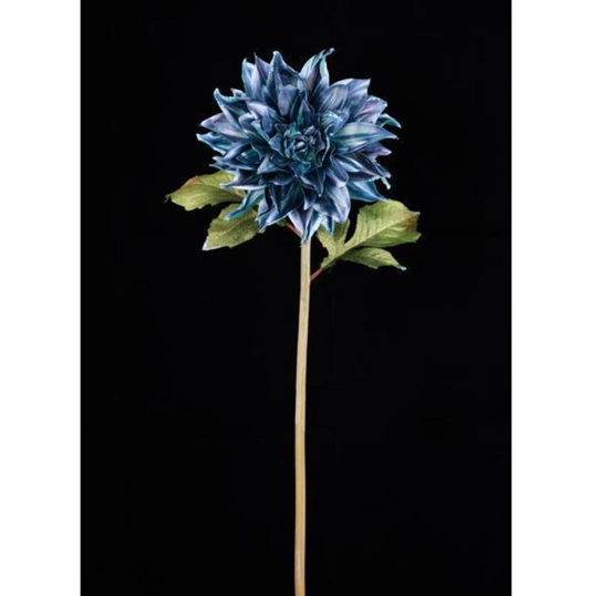 23"L Metallic Dahlia Stem