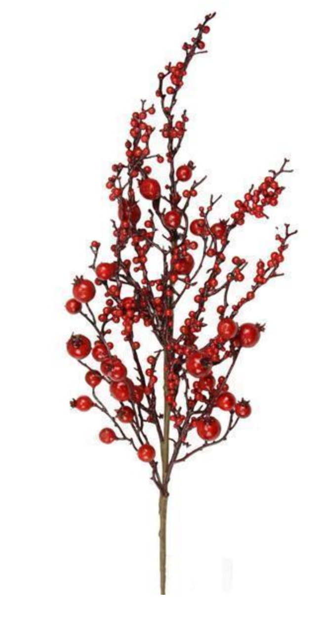 32.5" Mixed Berry Spray