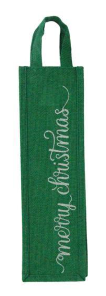 Christmas Wine Bag