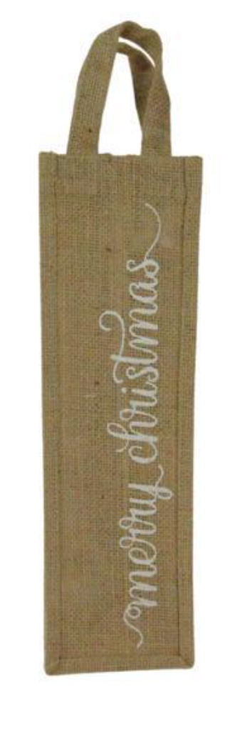 Christmas Wine Bag