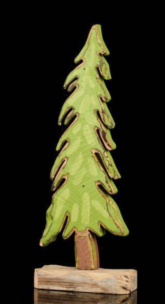 Single Wood Tree on Stand