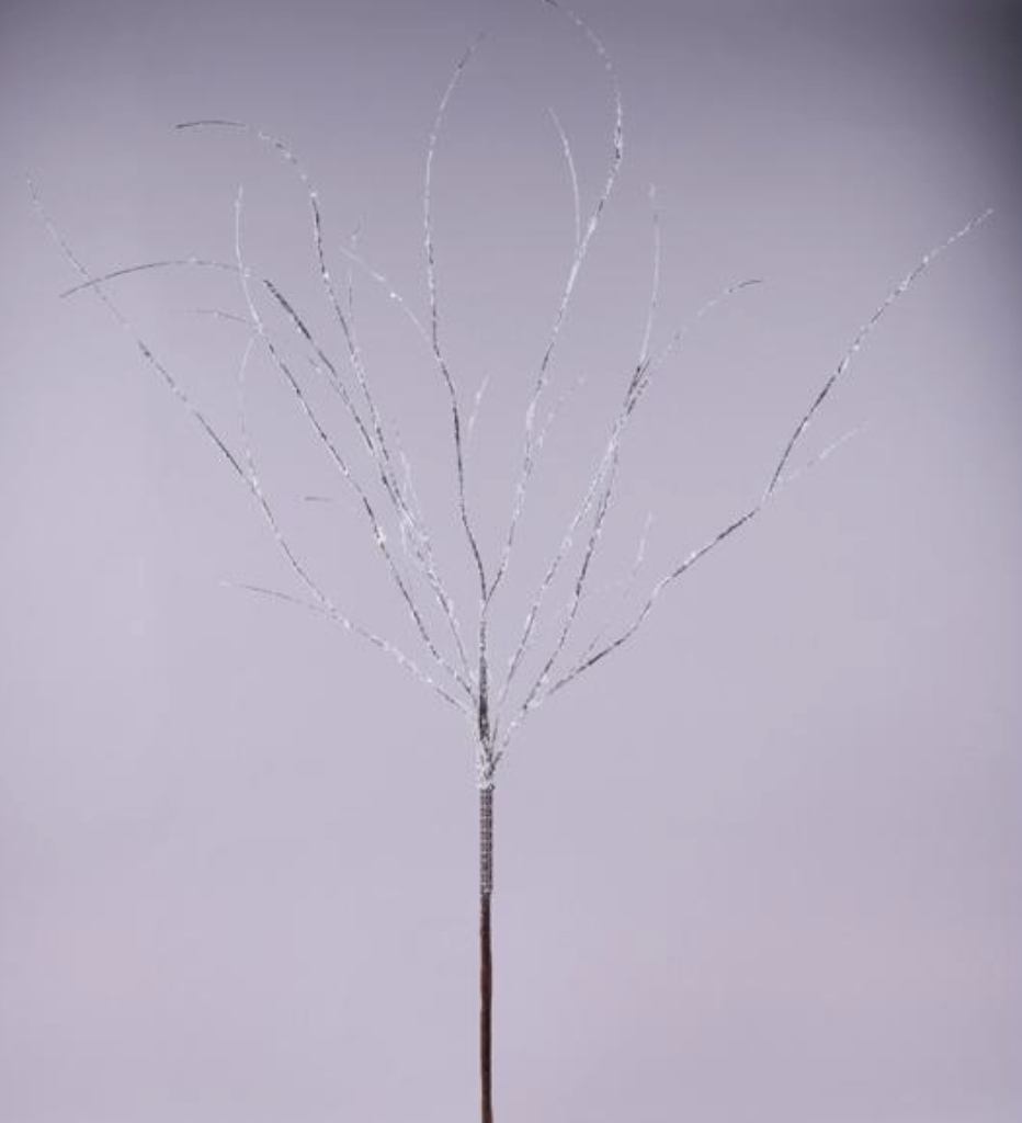 42" Snowy Birch Twig Spray