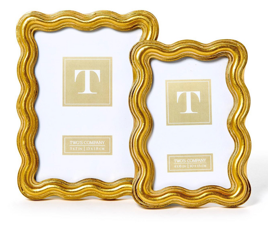 Gold Wave Frame