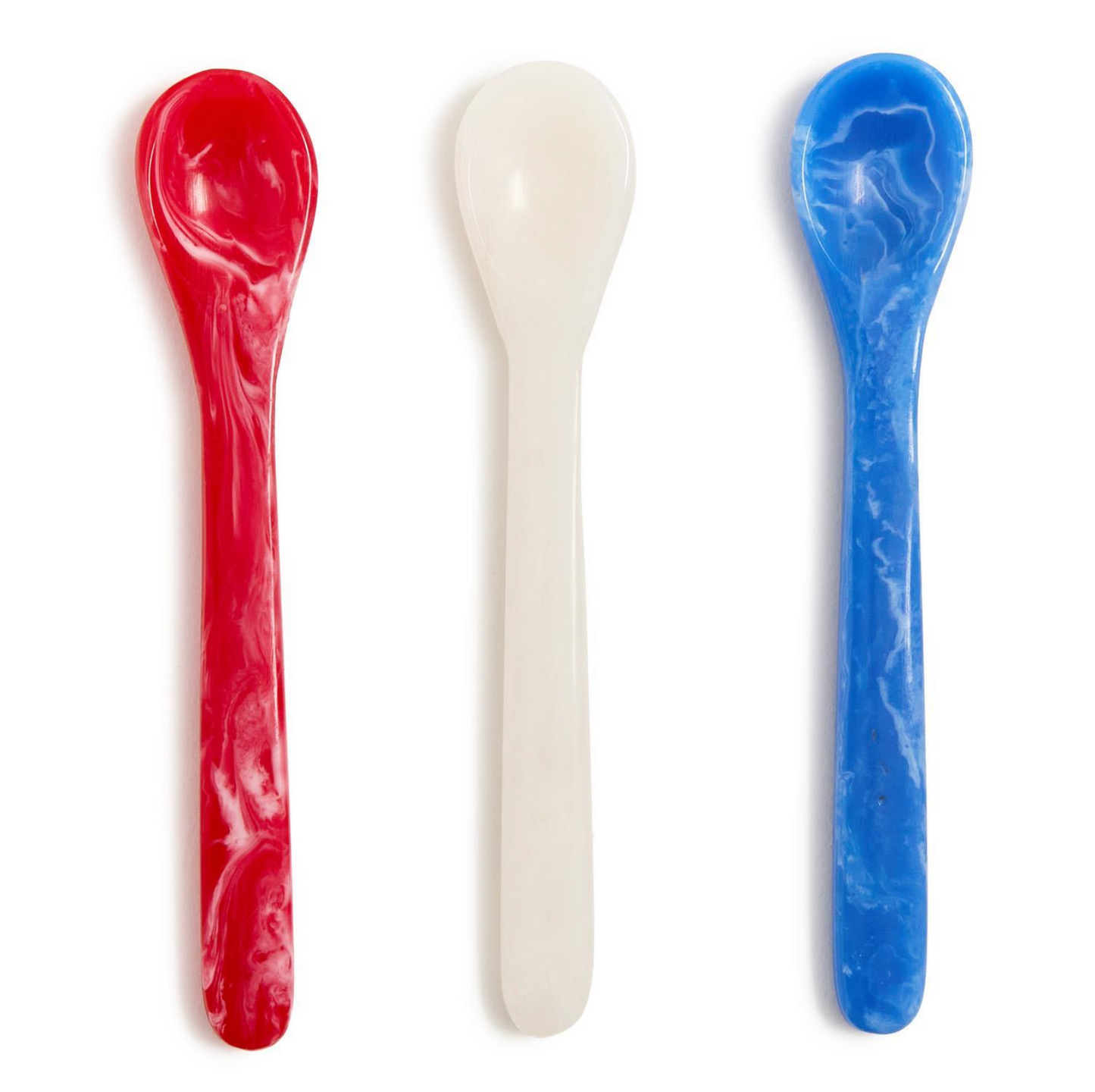 Spoon Asst Red White and Blue