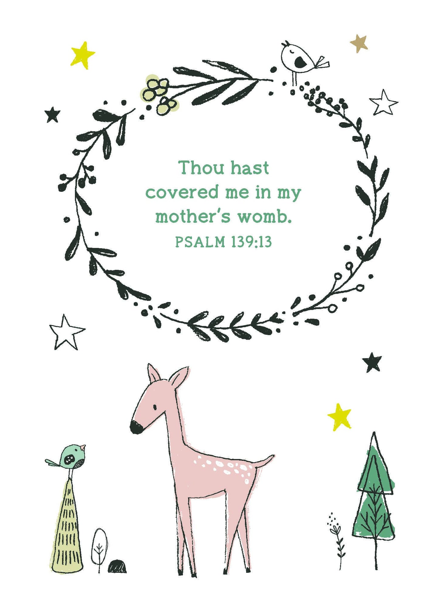 Pink Kept in My Heart KJV Bible