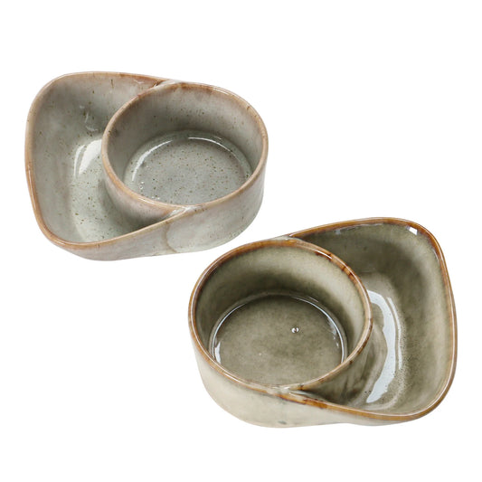 Stoneware Soup & Cracker Bowl