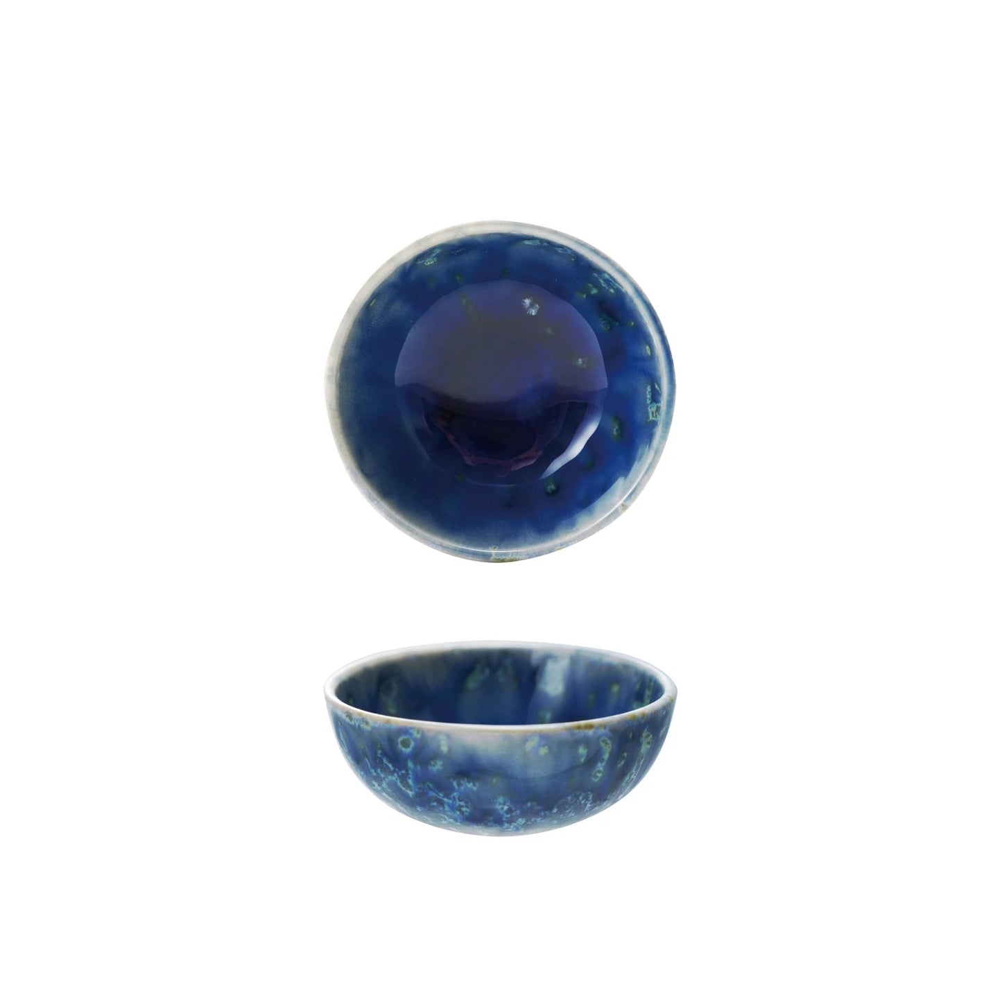 Blue Crackle Glaze Bowl