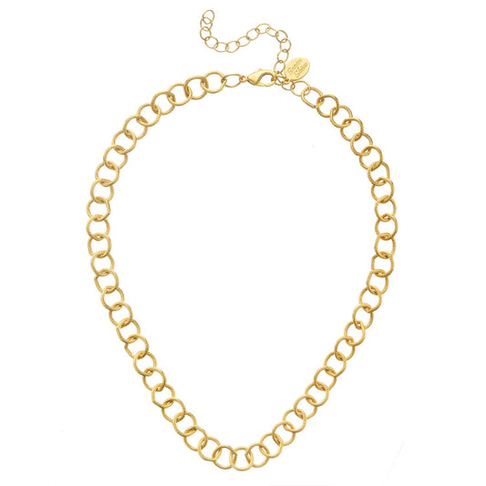 Gold Ralph Loop Chain Necklace