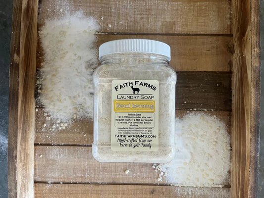 Faith Farms Laundry Soap Refilll