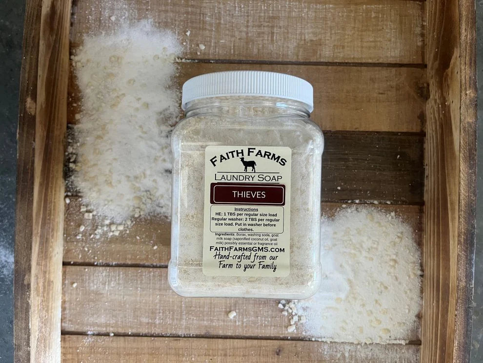 Faith Farms Laundry Soap Refilll
