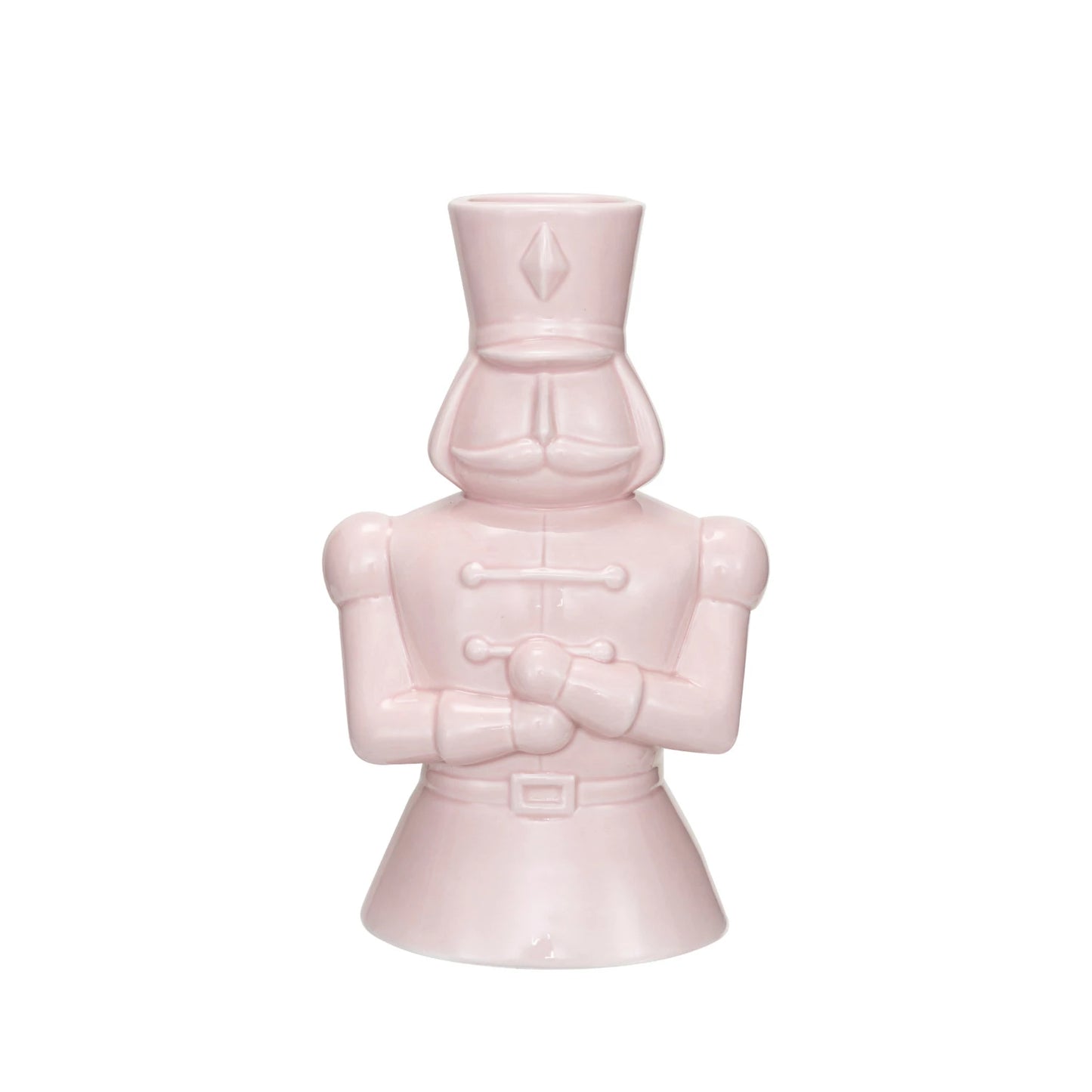 Ceramic Nutcracker Soldier Vase