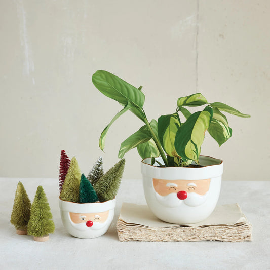 Santa Head Mixing Bowl